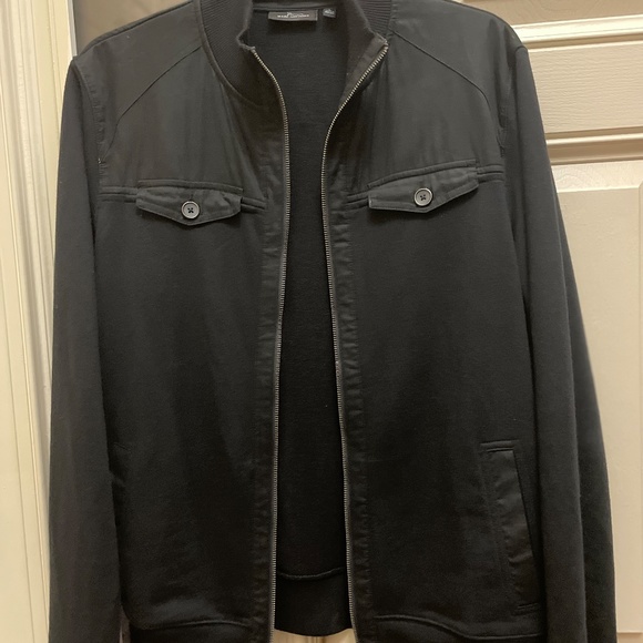 Excellent Like New Condition Mens Black Marc Anthony Lightweight lined Jacket - Picture 4 of 11